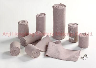90GSM Medical Supply Skin Color High Elastic Bandage 15cm X 4.5m