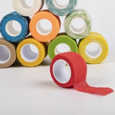Free Samples Camo Designs Sports Nonwoven Cohesive Bandages for Outdoor Sports Camouflage