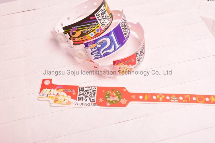 Composite Material Disposable Custom Event Compound ID Wristband