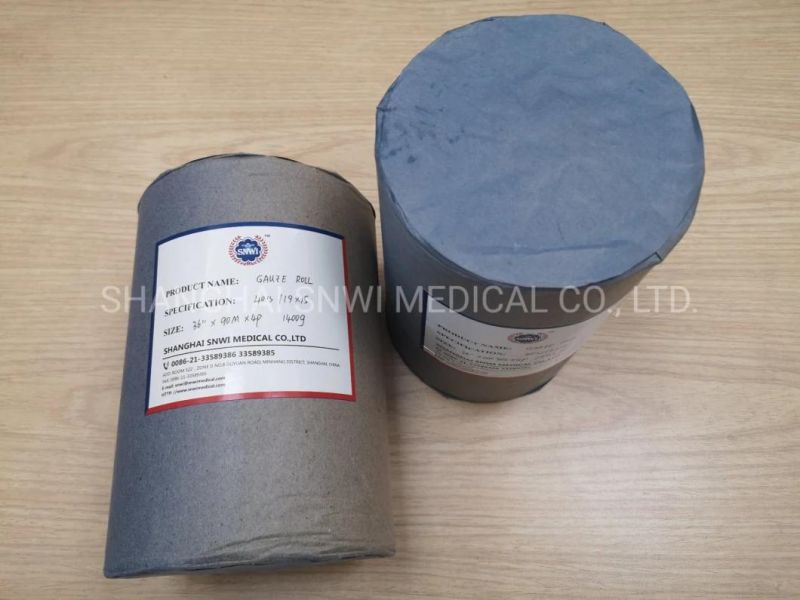 36"X100yds Medical Gauze Roll Made in China