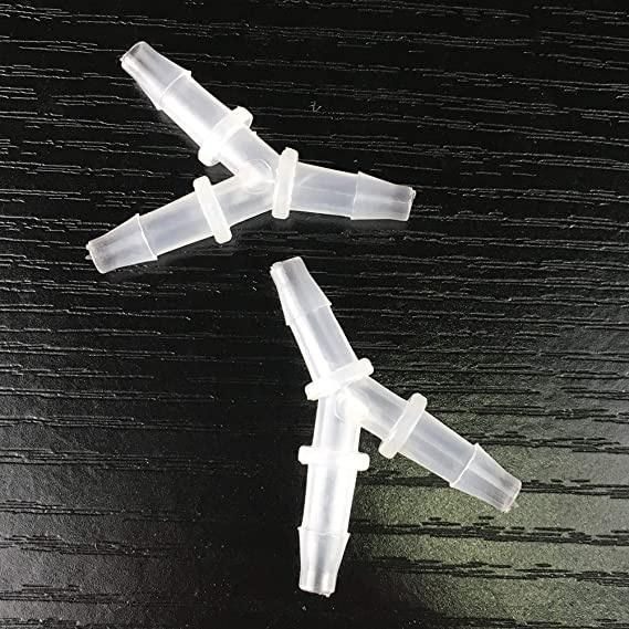 Wholesale T-Type Y-Type Tubing Fitting Small Plastic Hose Barb Tee Joint