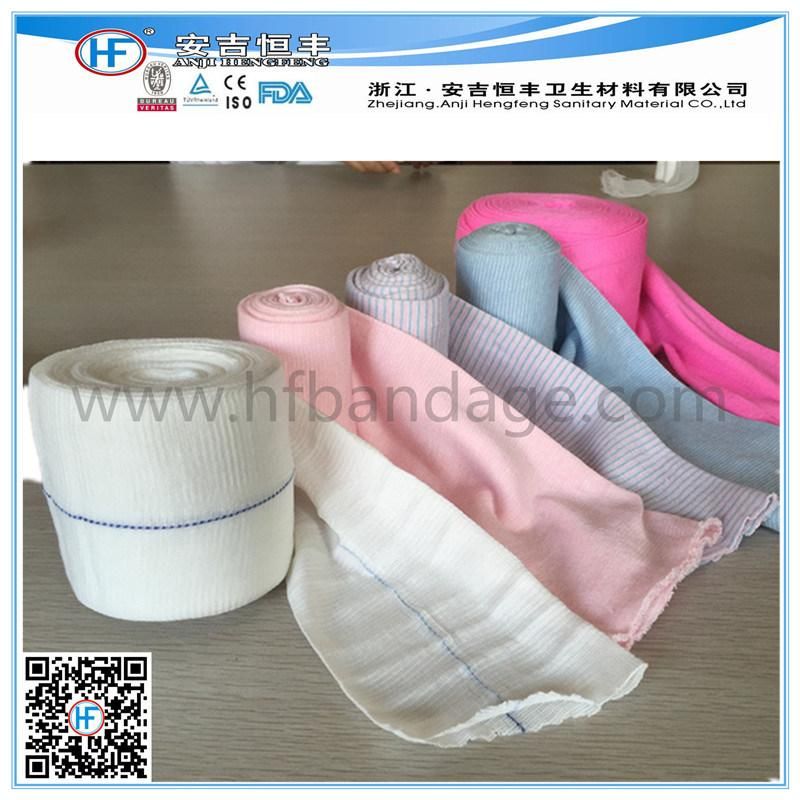 Distributor Perfer to 100% Elastic Rubber or Polyester Tubular Gauze Bandage 260g