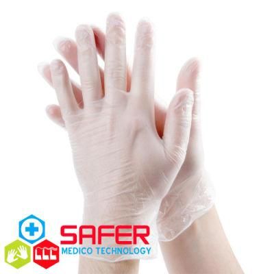 Hot Selling Disposable Examination Hand Vinyl Safety Gloves
