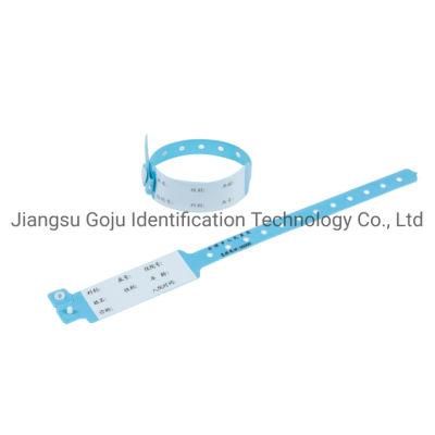Waterproof Written on Medical ID Band for Hospital