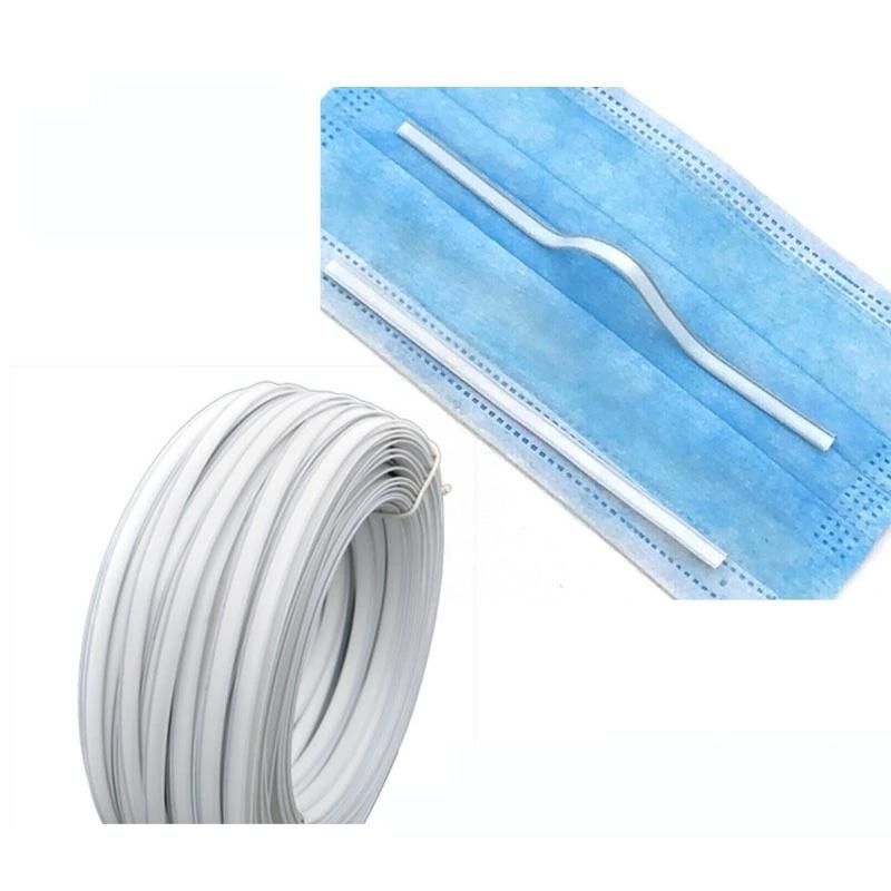 High Quality Customized Biodegradable 3mm Nose Bridge Wire for Face Mask Use