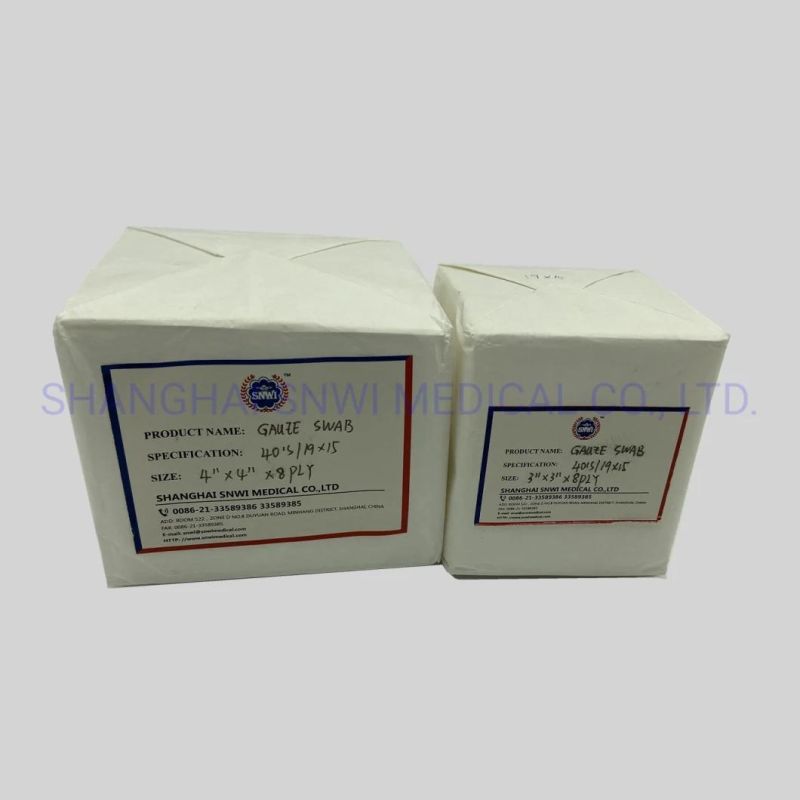 Soluble Hemostatic Absorption Swab Gauze with CE (WP-SHG01)