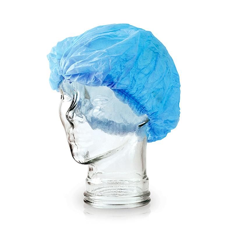 Disposable Wholesale Colorful Non-Woven Round Bouffant Cap