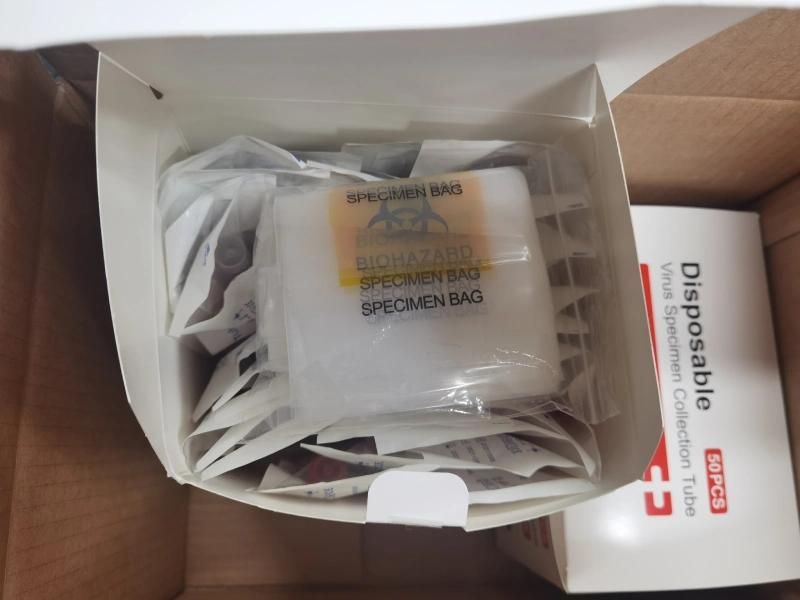 Medical Supply Disposable Inactivated Virus Specimen Collection Tube Nasal Oral Swab Vtm Sampling Kit