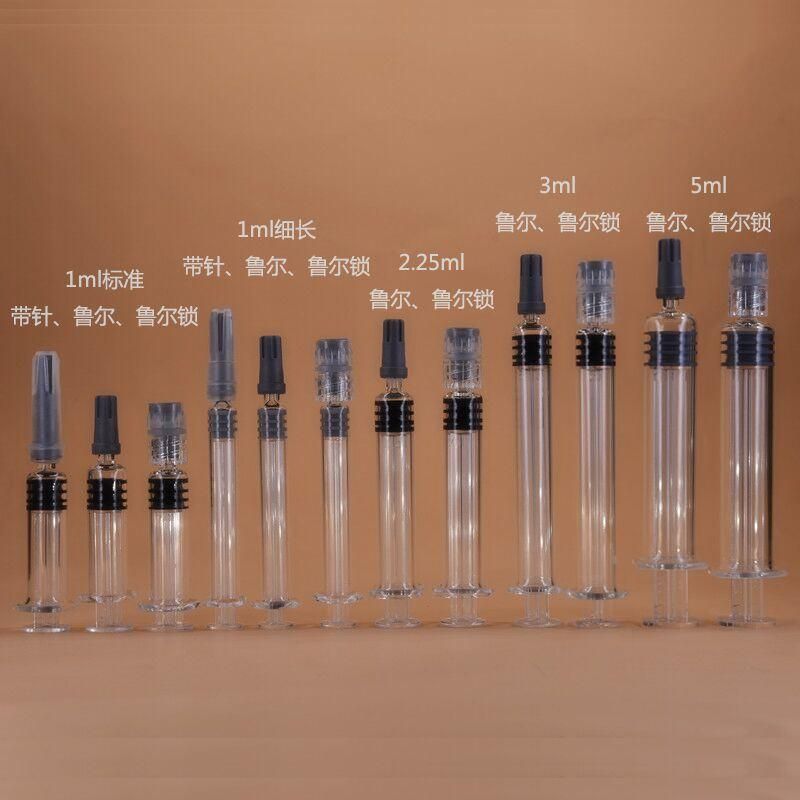 1ml Standard Type Luer Lock Glass Syringe