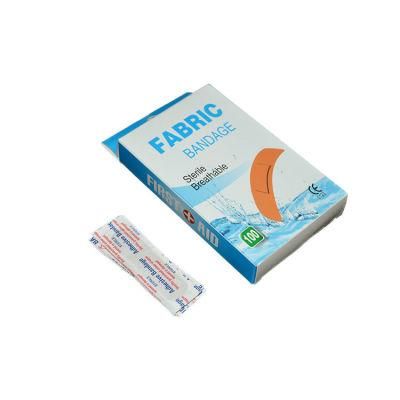 Adhesive Wound Plaster Waterproof PE First Aid/Band Aid Bandages