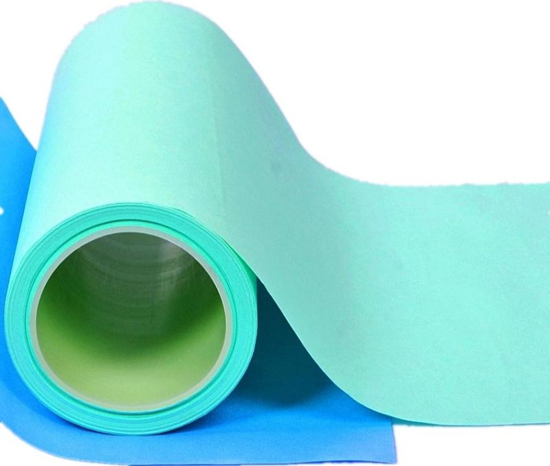 100% Pure Wood Pulp Eo Steam Sterilization Crepe Paper Wrinkle Paper for Medical Equipments
