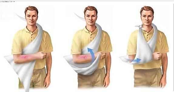 OEM Outdoor First Aid Nonwoven or Cotton Triangular Bandage with Ce/ISO/FDA First Aid Kit