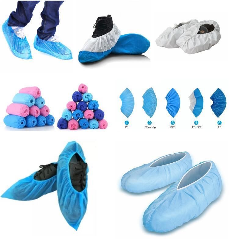 Disposable Nonwoven PP Medical Foot Cover, Non Medical, Anti-Skid Non-Skid