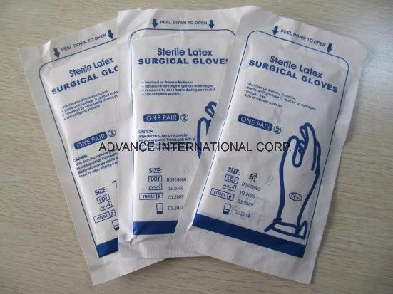 Disposable Sterile Powdered Latex Surgical Gloves