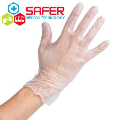 High Quality Disposable Clear Vinyl Work Gloves