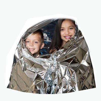 All Age Travel Aluminium Thermal Pet Foil Emergency Blanket with Factory Price