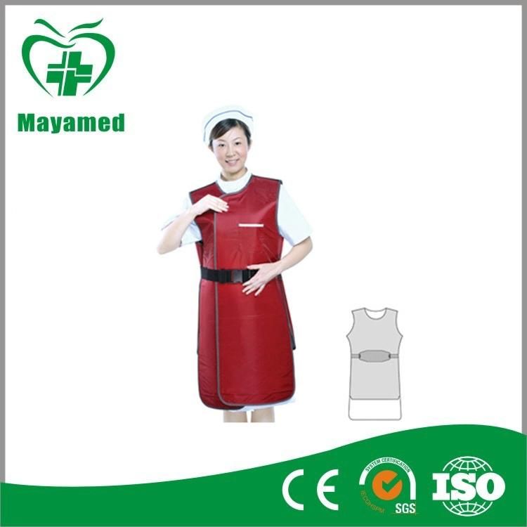 Ma1104 Double Sided X-ray Protective Lead Apron Red Color