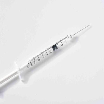 Medical Supply CE/FDA Approved Retractable Safety Syringe 0.3/0.5/1/3/5ml with Fixed Needle