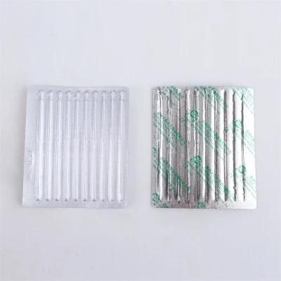 Trade Assurance 100PCS/Box Single Use Sterile Alloy Handle Acupuncture Needles with Aluminum Foil Packing