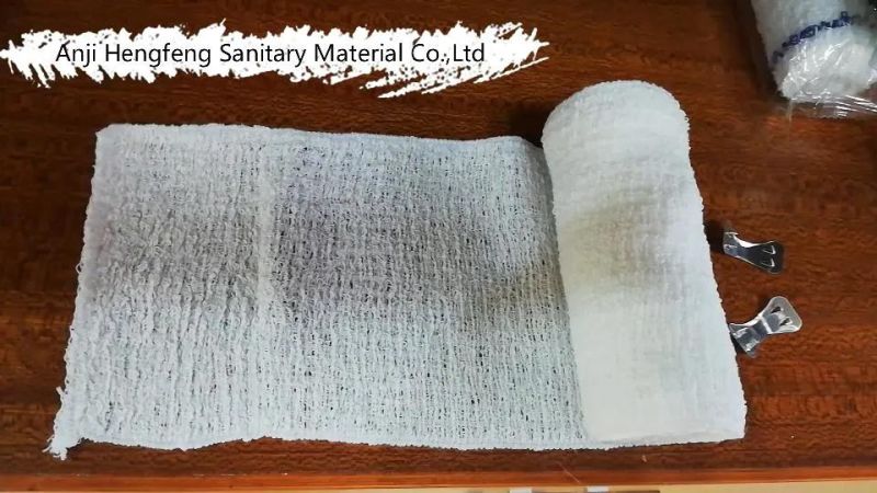 Factory Direct Bleached Elastic Crepe Bandage