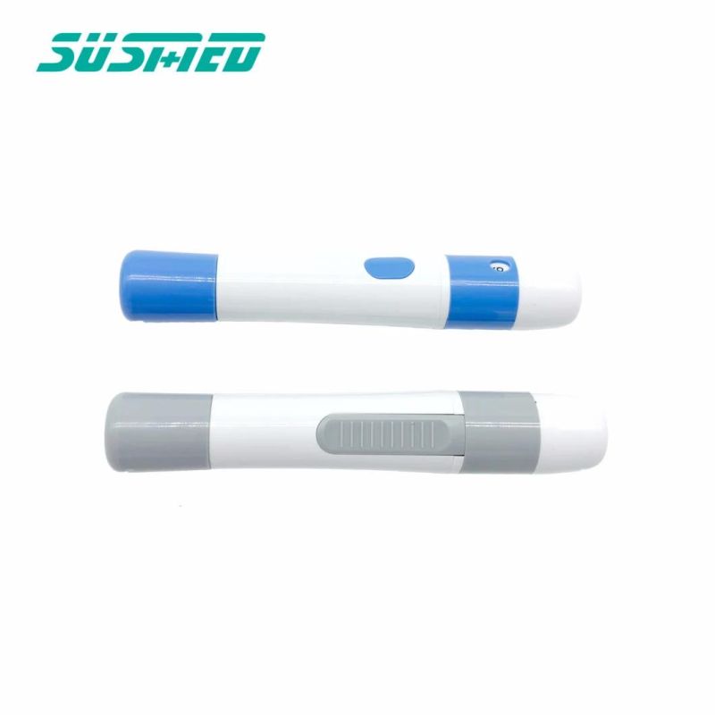 Disposable Adjustable Automatic Lancing Device Blood Lancet Pen