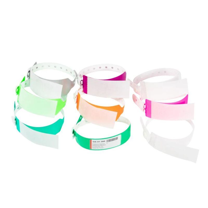 Shiled Barcode Medical ID Bracelet for Hospital