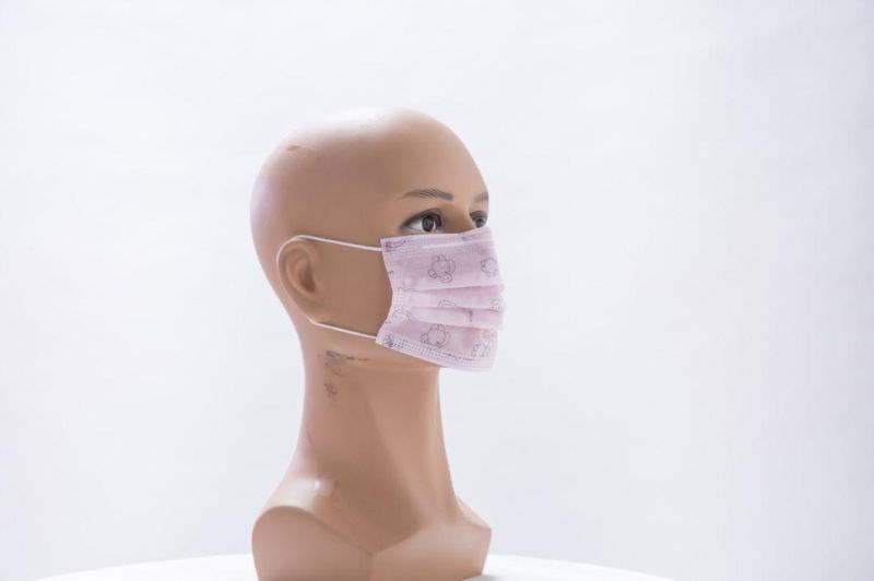 Custom Print Logo Face Mask Nonwoven Face Mask