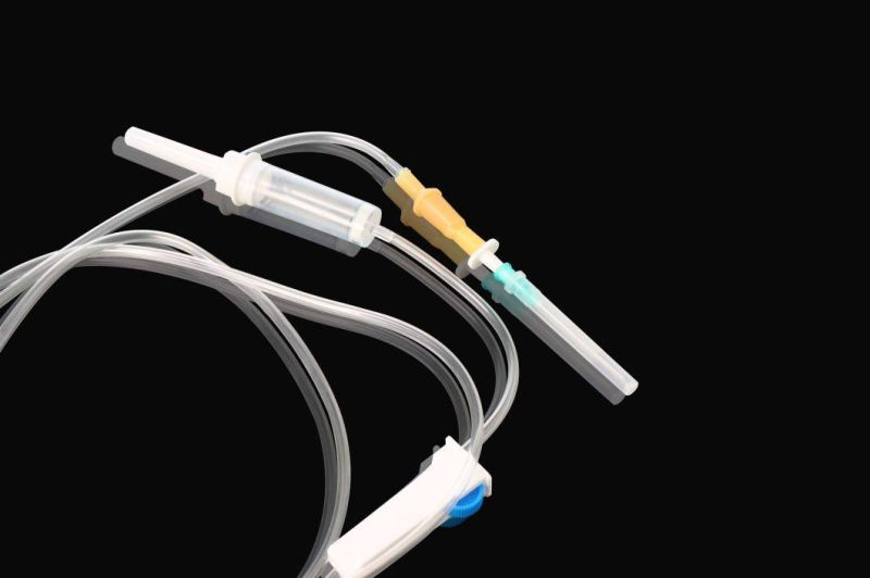 Wego Brand Medical Soft PVC Disposable Infusion Set with Needle