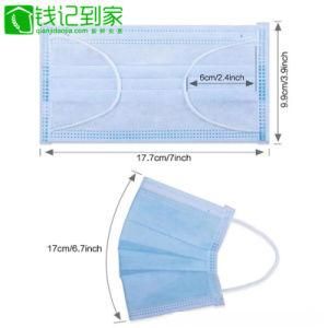 3 Ply Medical Disposable Face Mask for Personal Protective Usage