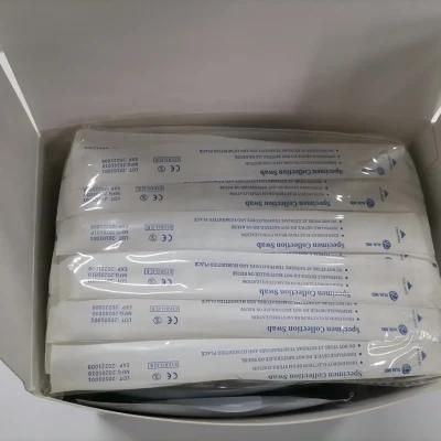 Disposable Collecion Nylon Flocked Vtm Sampling Nasal Oral Swabs