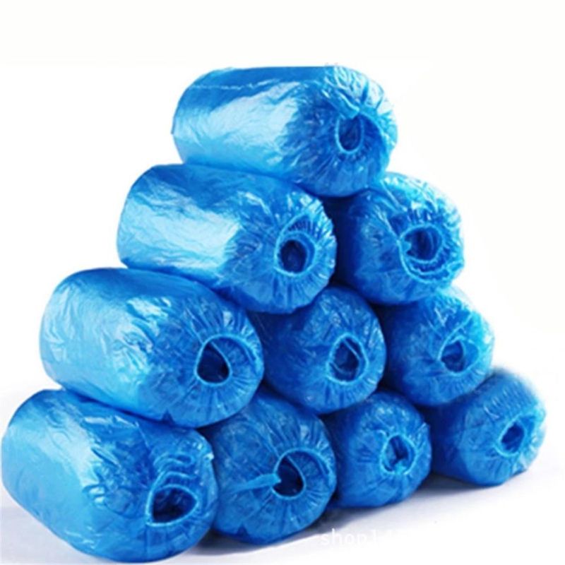 Disposable High Quality Lightweight CPE/PE Plastic Waterproof Shoe Cover