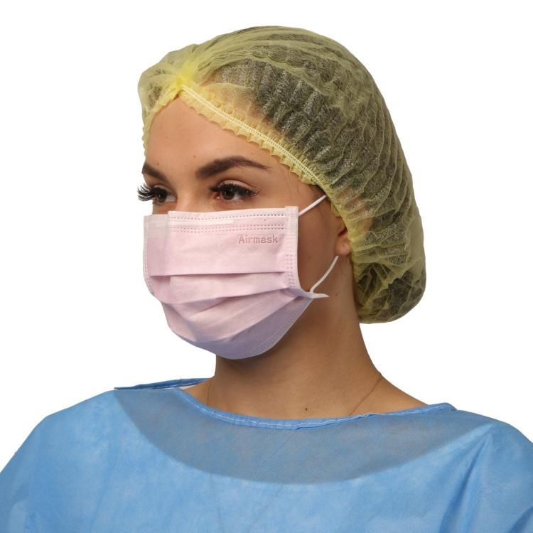 50 Pack Non Woven Anti Virus Protective Breathable Sanitary Hygienic Customized Medical Earloop Pm2.5 Mask