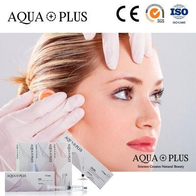 Top Quality Hyaluronic Acid Cross Linked Hyaluronic Acid Gel Injection for Lips and Facelifts 2ml Cross Linked Derm