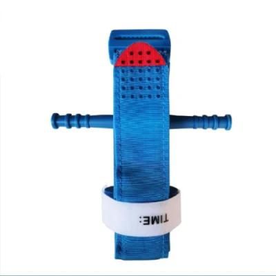 Blue Emergency Outdoor First Aid Tactical Life Saving Hemorrhage Control Single Handed Tourniquet