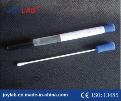 Disposable Steriled Transport Swab, with Medium, PE Material,