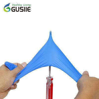 Disposable Medical Examination Free Black Nitrile Large Gloves