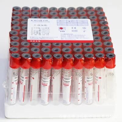 Disposable Vacuum Blood Collection Tube Red Tube Serum Biochemical Tube Various Models Support Customization Vacuum Blood Collection Tube