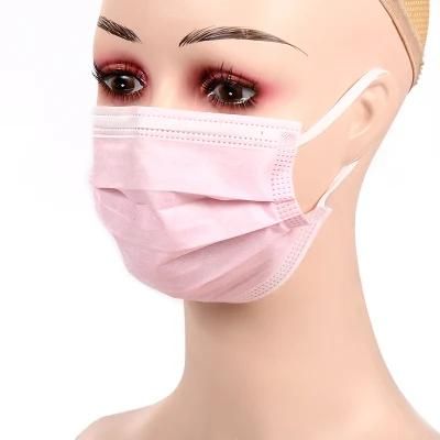 Disposable Nonwoven Medical Face Mask Under En14683 Colorful Styles