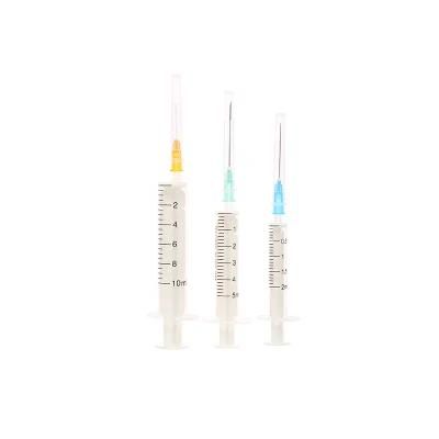 Two Parts Sterile Disposable Syringe for Adult and Children with Needle