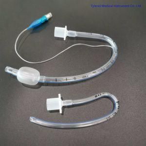 Preformed PVC Nasal Tracheal Tube with Cuff