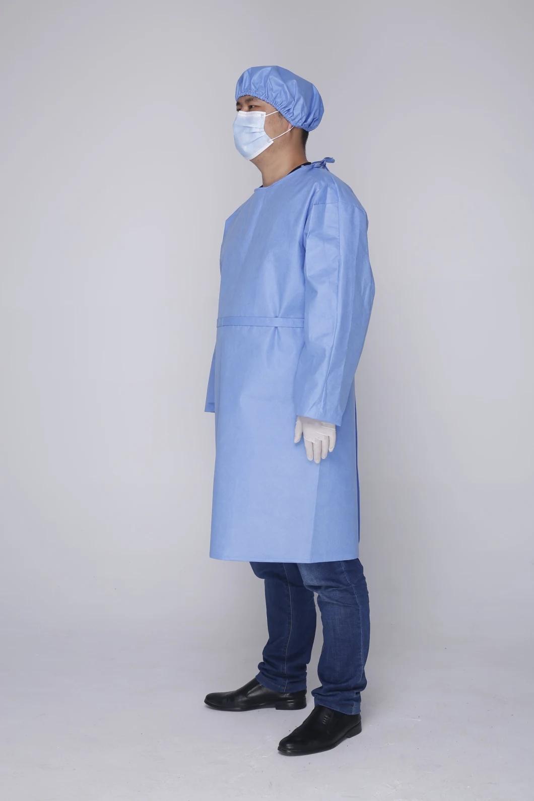 AAMI Level 2 Disposable Surgical Gown with Test Certification