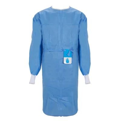 Disposable SMS SMMS Smmms Surgeon Barrier Gown with Gore Panel Coverage