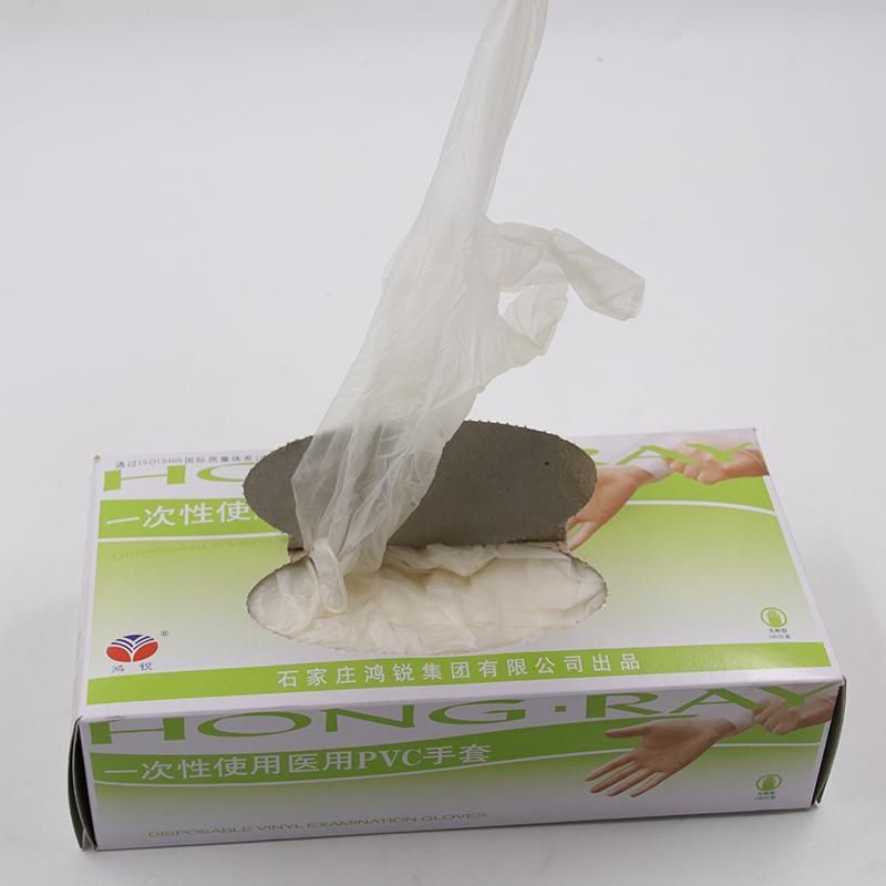 Ce FDA Disposable Exam PVC Medical Gloves