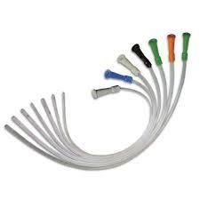 High Quality Color-Coded Connector Suction Catheter