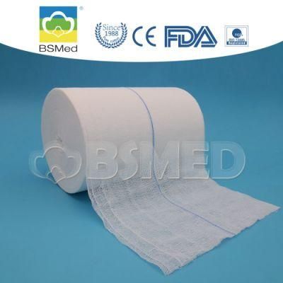 Medical Absorbent Gauze Cotton Wool Roll Approved by Ce ISO