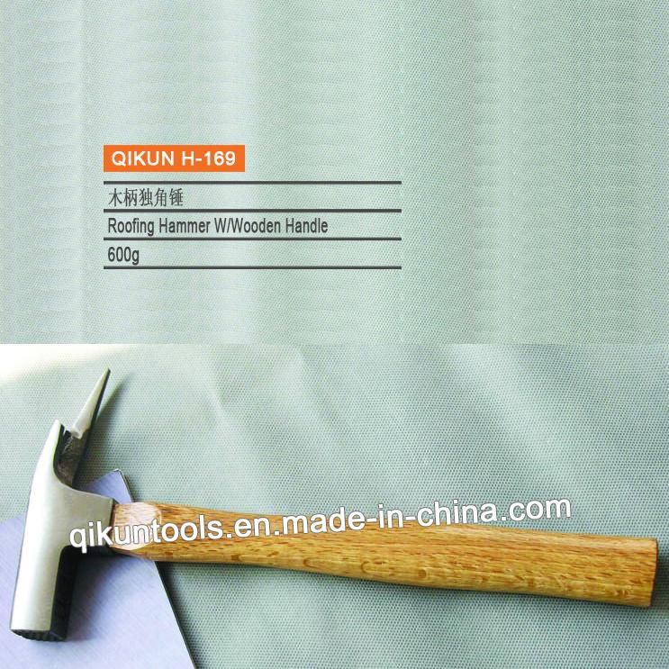 H-163 Construction Hardware Hand Tools Incorporated One Piece Claw Hammer with Rubber Handle