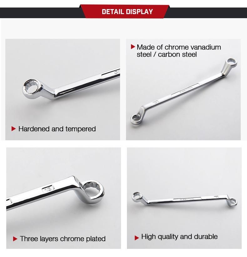 75 Degree Deep Degree Double Offset Ring Spanner