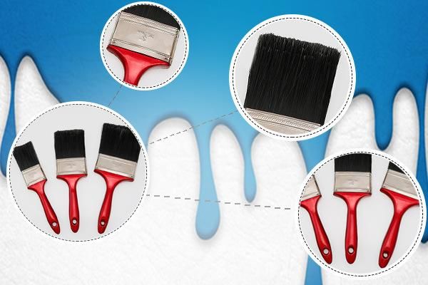Hot Sale Safety Bristle Paint Brush Wall Paint Brush