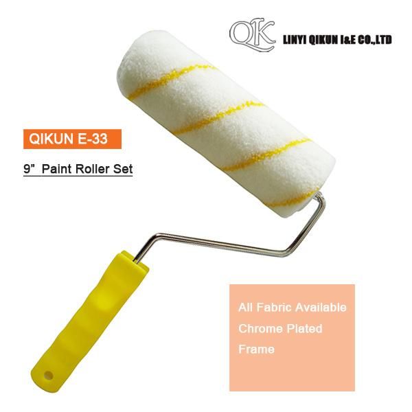 E-27 Hardware Decorate Paint Hand Tools Acrylic Green Strip 4" Paint Roller