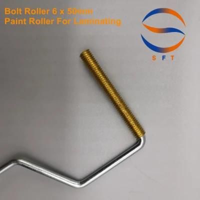 Customized 6mm Diameter Bolt Roller Paint Rollers Manufacturer for FRP